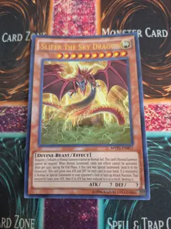 Yugioh Slifer The Sky Dragon MVP1-EN057 Ultra Rare Unlimited Near Mint - Image 1