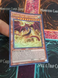 Yugioh Slifer The Sky Dragon MVP1-EN057 Ultra Rare Unlimited Near Mint - Image 2