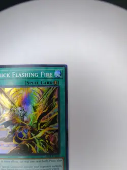 Runick Flashing Fire TAMA-EN030 Super Rare 1st Ed NM | YuGiOh Tactical Masters - Image 2
