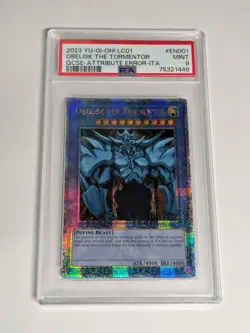 Yugioh God Card Set Obelisk/Slifer/Ra LC01-EN001/2/3 PSA 9 MINT QCSR - Image 2
