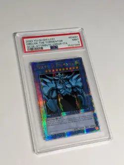 Yugioh God Card Set Obelisk/Slifer/Ra LC01-EN001/2/3 PSA 9 MINT QCSR - Image 3
