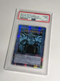 Yugioh God Card Set Obelisk/Slifer/Ra LC01-EN001/2/3 PSA 9 MINT QCSR - Image 4