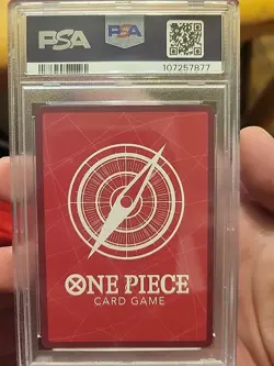Portgas D. Ace ST13-002 Alternate Art One Piece Gaming Card Mint Condition PSA 9 - Image 2
