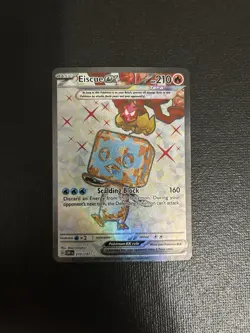 Eiscue EX 210/197 Sv03: Obsidian Flames Holo Card Near Mint Condition - Image 1