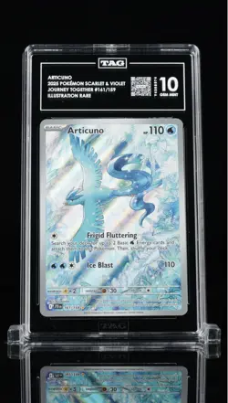 Articuno 161/159 Journey Together - Illustration Rare Pokemon Card - Psa TAG 10 - Image 1