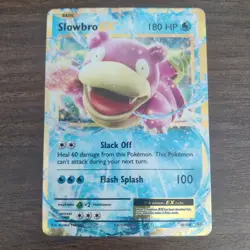 Slowbro EX 26/108 - LP ULTRA RARE XY Evolutions -2016 Pokemon TCG Card - Image 1