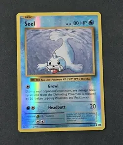 Seel - Reverse Holo - XY Evolutions 28/108 Pokemon TCG Card - Image 1
