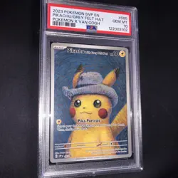 PSA 10 Van Gogh Pikachu with Grey Felt Hat SVP EN 085 Black Star Pokemon Card - Image 4