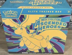 Pokemon Ascended Heroes ETB Elite Trainer Box SEALED Ships Fast - Image 1