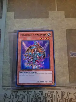 YUGIOH MAGICIANS VALKYRIA CT07-EN022 SUPER LIMITED ED NM - Image 1
