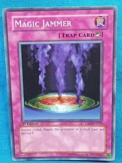 YuGiOh Cards - Magic Jammer - YSDJ-EN035 **Near Mint** - Image 1