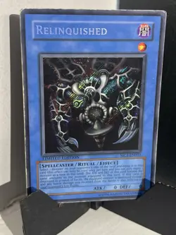 Relinquished MC1-EN003 Master Collection Volume 1 Limited Edition Yugioh Card MP - Image 1