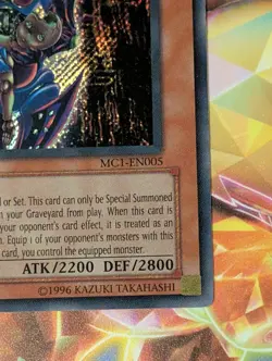 Dark Necrofear MC1-EN005 YuGiOh Master Collection Volume 1 - Image 5