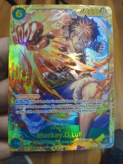 Monkey.D.Luffy SEC Parallel OP13-118 One Piece Carrying On His Will English NM - Image 1