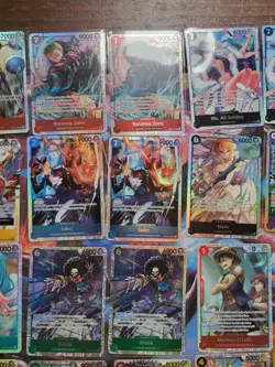 One Piece SR Lot Of 31 All NM Never Played - Image 3