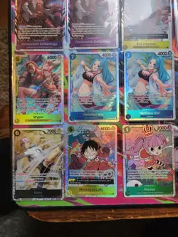 One Piece SR Lot Of 31 All NM Never Played - Image 5