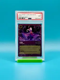 PSA 9 - Disney Lorcana, EN P3, Elsa, Elsa Gift Box - Image 1