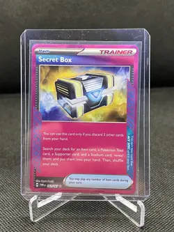 Pokemon TCG Secret Box 163/167 Twilight Masquerade Ace Species Rare Holo Card NM - Image 1