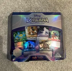 In Hand Lorcana TCG Rise of the Floodborn Disney 100 Collectors Edition Gift Set 4050368982544 - Image 1