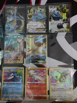 Pokemon TCG XY Era 2011- EX & Full Art & Amazing Rare 9 Card Bundle - Image 1