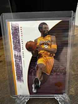 KOBE BRYANT 2000-01 Upper Deck "Purple Reign" #436 Lakers HOF'er - Image 1