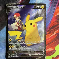 Pikachu V TG16/TG30 Swsh11: Lost Origin Trainer Gallery Holo - Image 2