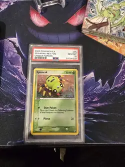 Psa 10 2005 Unseen Forces Spinarak Reverse Holo #75/115 Pop 8 !! - Image 1