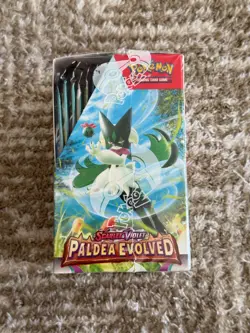 Pokemon Scarlet & Violet Paldea Evolved Half Booster Box (18 Packs) New/Sealed - Image 2