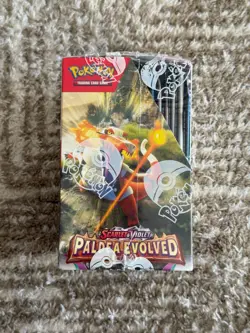 Pokemon Scarlet & Violet Paldea Evolved Half Booster Box (18 Packs) New/Sealed - Image 3