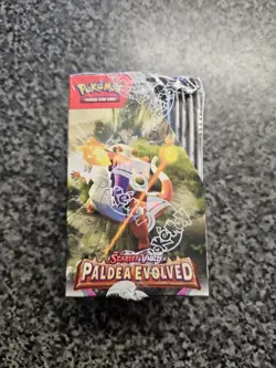 Pokemon PALDEA EVOLVED Half Booster Box (18 Packs) New and Factory Sealed - Image 5
