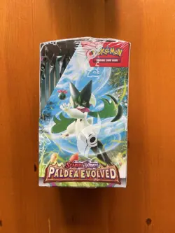 Pokemon Paldea Evolved Half Booster Box 18 Packs New Sealed - Image 2