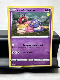 Galarian Slowpoke SWSH126 Holo Black Star Promo Card(Pokemon Sword & Shield) - Image 3
