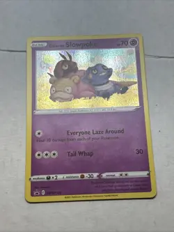 Galarian Slowpoke SWSH126 Holo Black Star Promo Card(Pokemon Sword & Shield) - Image 4