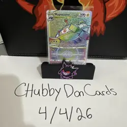 Magnezone VSTAR 198/196 Swsh11: Lost Origin Rainbow Rare Holo Card Near Mint - Image 1