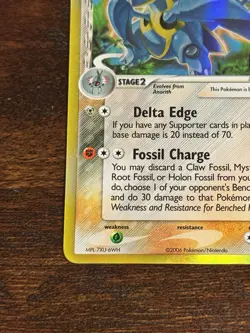 Pokemon Armaldo 1/110 Holon Phantoms Reverse Holo Rare 110 HP Stage 2 Card - Image 5