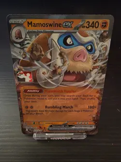 Mamoswine ex 079/159 Play! Pokemon Prize Pack Series Cards Holo - Image 1