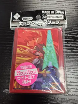 Broccoli Card Sleeve Megaman Rockman Zero -Zero & Ciel- 80-Ct Standard New - Image 1