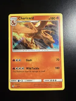 Charizard 5/18 Holo Rare Detective Pikachu Pokemon Card - Image 1