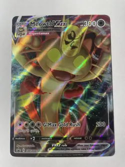 Meowth VMAX - SWSH005 SWSH: Sword & Shield Promo Cards Promo LP - Image 1