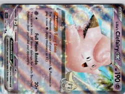 Lillie’s Clefairy EX 056/159 Double Rare Journey Together Pokemon TCG Card - Image 4
