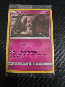 Pokemon Card - Snubbull SM Promos SM200 Sealed Promo Near Mint NM - Image 1
