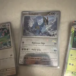 Pokemon TCG BW86 5 Card Lot Holo Audino Cobalion Amoonguss Reuniclus Beheeyem - Image 3