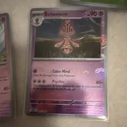Pokemon TCG BW86 5 Card Lot Holo Audino Cobalion Amoonguss Reuniclus Beheeyem - Image 5