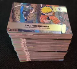 Naruto Mythos TCG 1st Edition - Mission, C & UC Bulk Bundle - 200+ cards! - Image 1