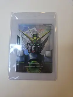 Resource Wing Gundam Zero Foil - R-004 C+ NM - Gundam TCG Card Game - Image 3