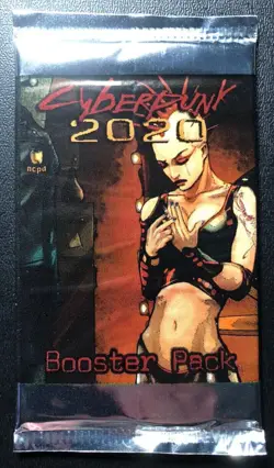 Cyberpunk TCG CCG 2020 Edition Booster Pack NEW FACTORY SEALED 2004 NM Card Game - Image 1