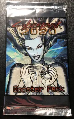 Cyberpunk TCG CCG 2020 Edition Booster Pack NEW FACTORY SEALED 2004 NM Card Game - Image 2