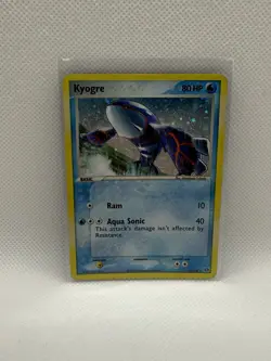 Kyogre 6/106 EX Emerald Holo Pokemon Card LP - Image 1