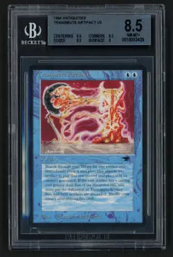 ***BGS 8.5 Quad++ Transmute Artifact** MTG Antiquities Magic Kid Icarus - Image 1