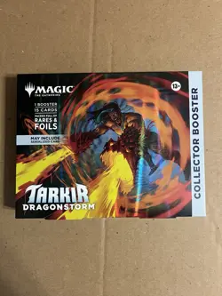 Magic The Gathering Tarkir Dragonstorm Collector Booster Box -BRAND NEW SEALED- - Image 1